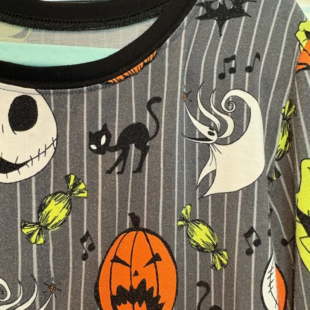 Little Sleepies The Nightmare Before Christmas Bamboo Pajama Kids 7-8